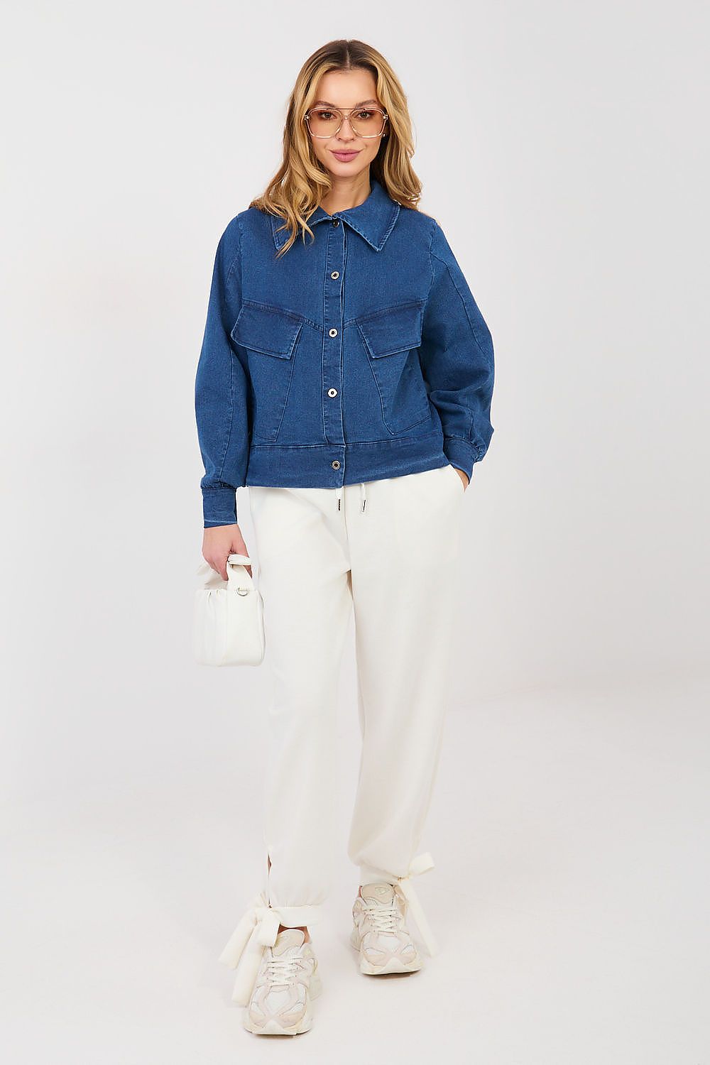  Jachetă din denim model 223953 Rue Paris 