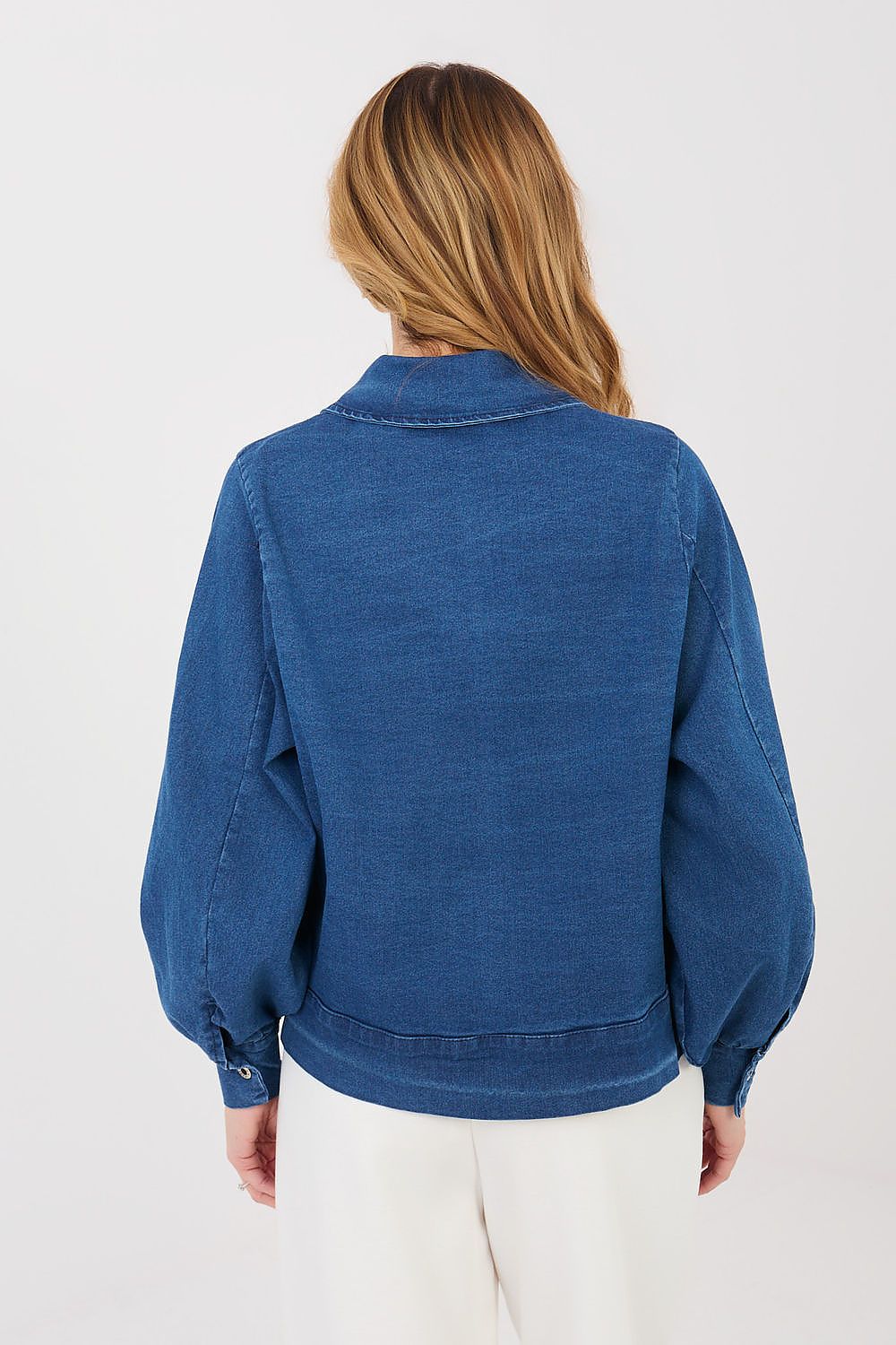 Jachetă din denim model 223953 Rue Paris 