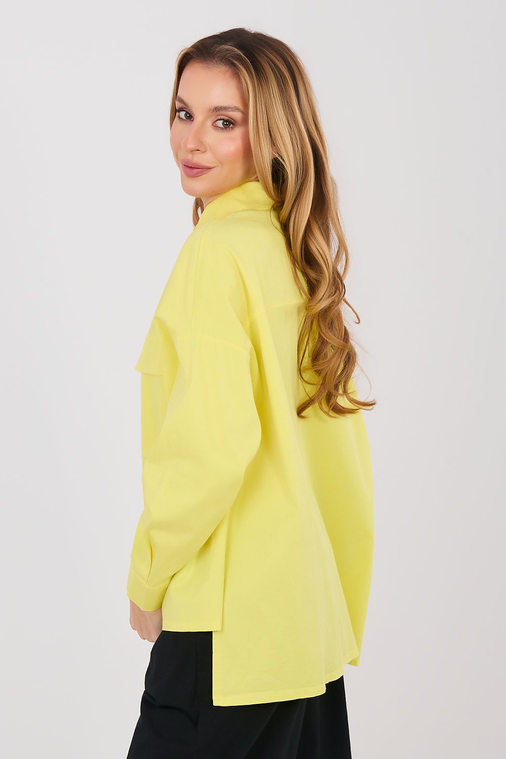  Cămaşă cu mânecă lungă model 224197 Italy Moda 