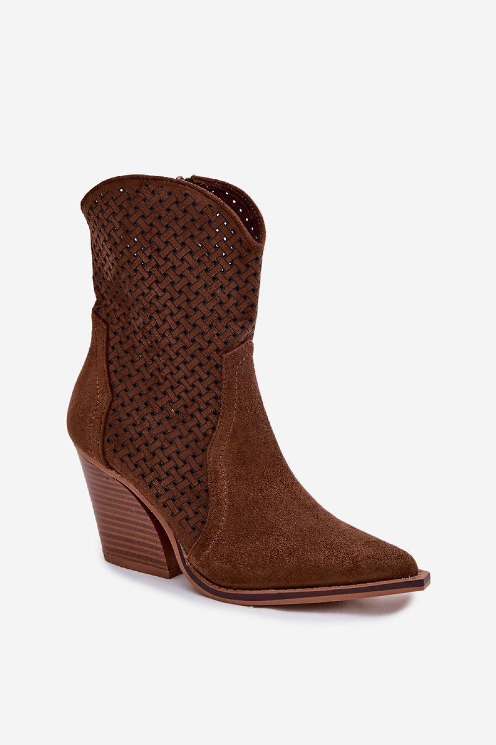  Botine cu toc model 224238 Step in style 