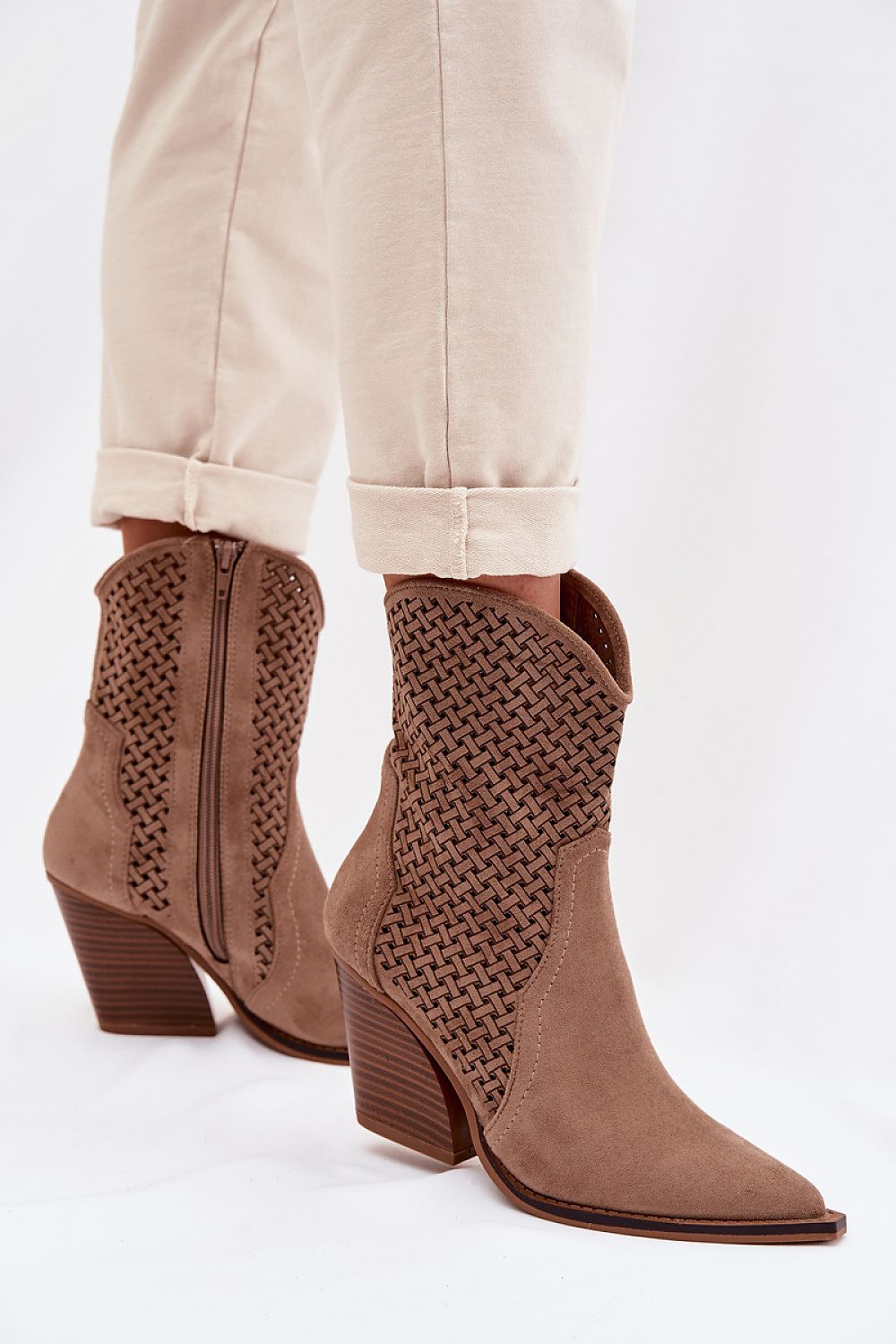  Botine cu toc model 224239 Step in style 