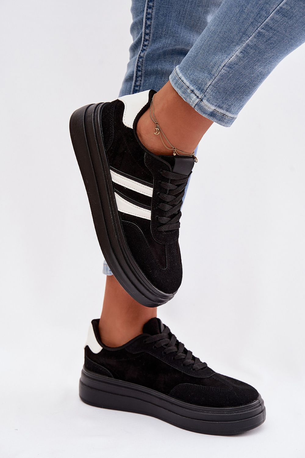  Pantofi sport pe platformă model 224404 Step in style 