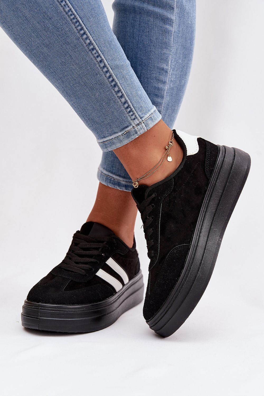  Pantofi sport pe platformă model 224404 Step in style 
