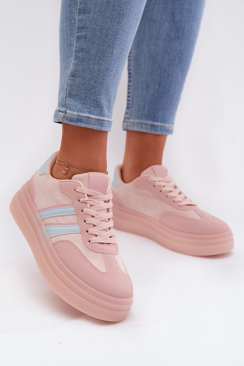  Pantofi sport pe platformă model 224407 Step in style 
