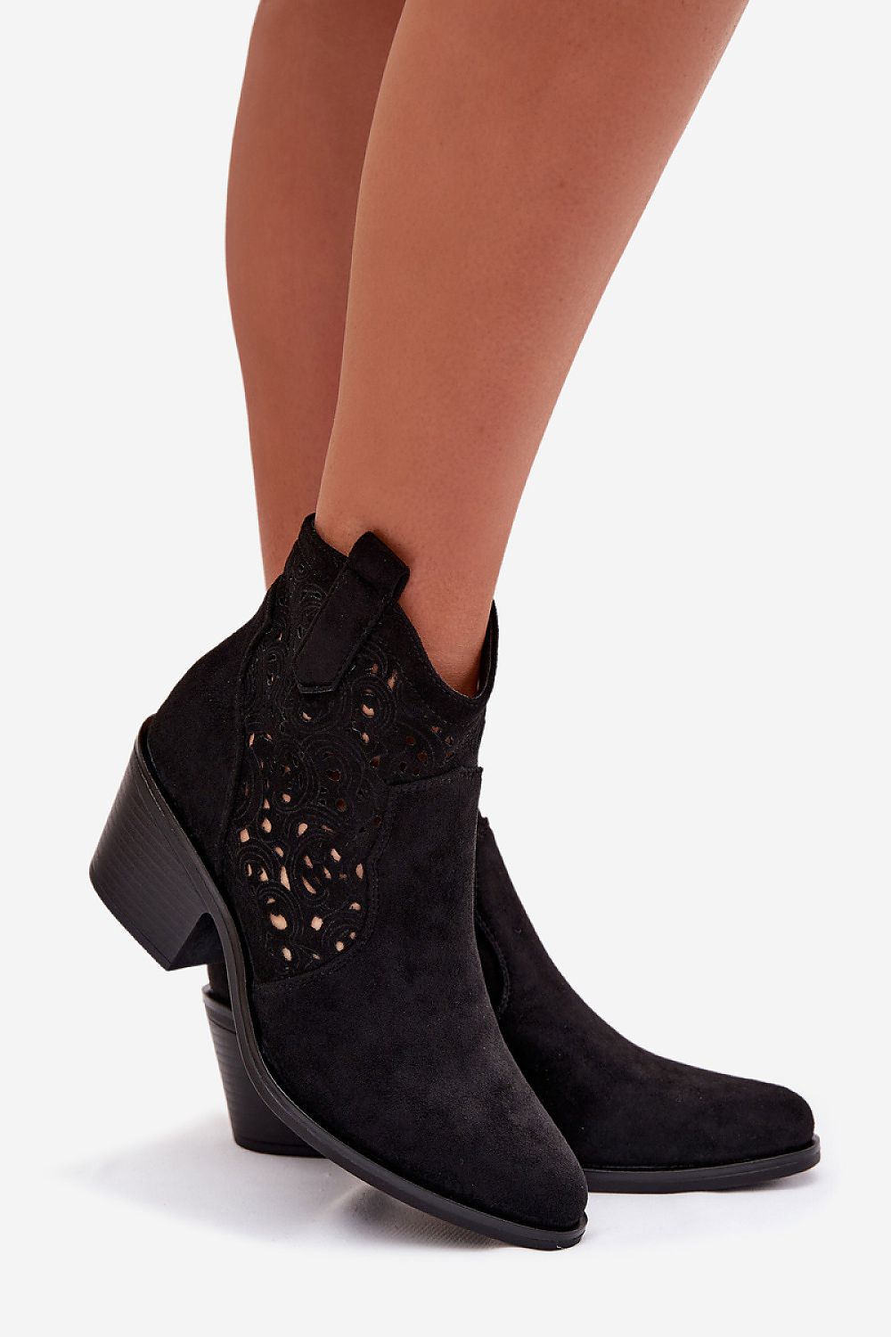 Botine cu toc model 224425 Step in style 