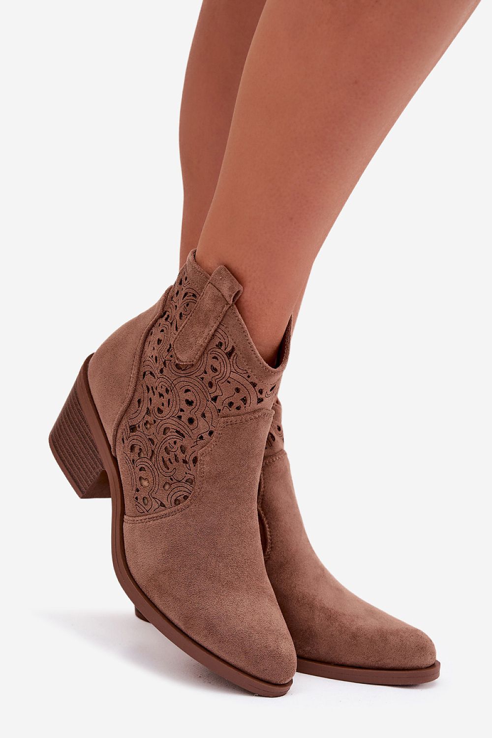  Botine cu toc model 224426 Step in style 