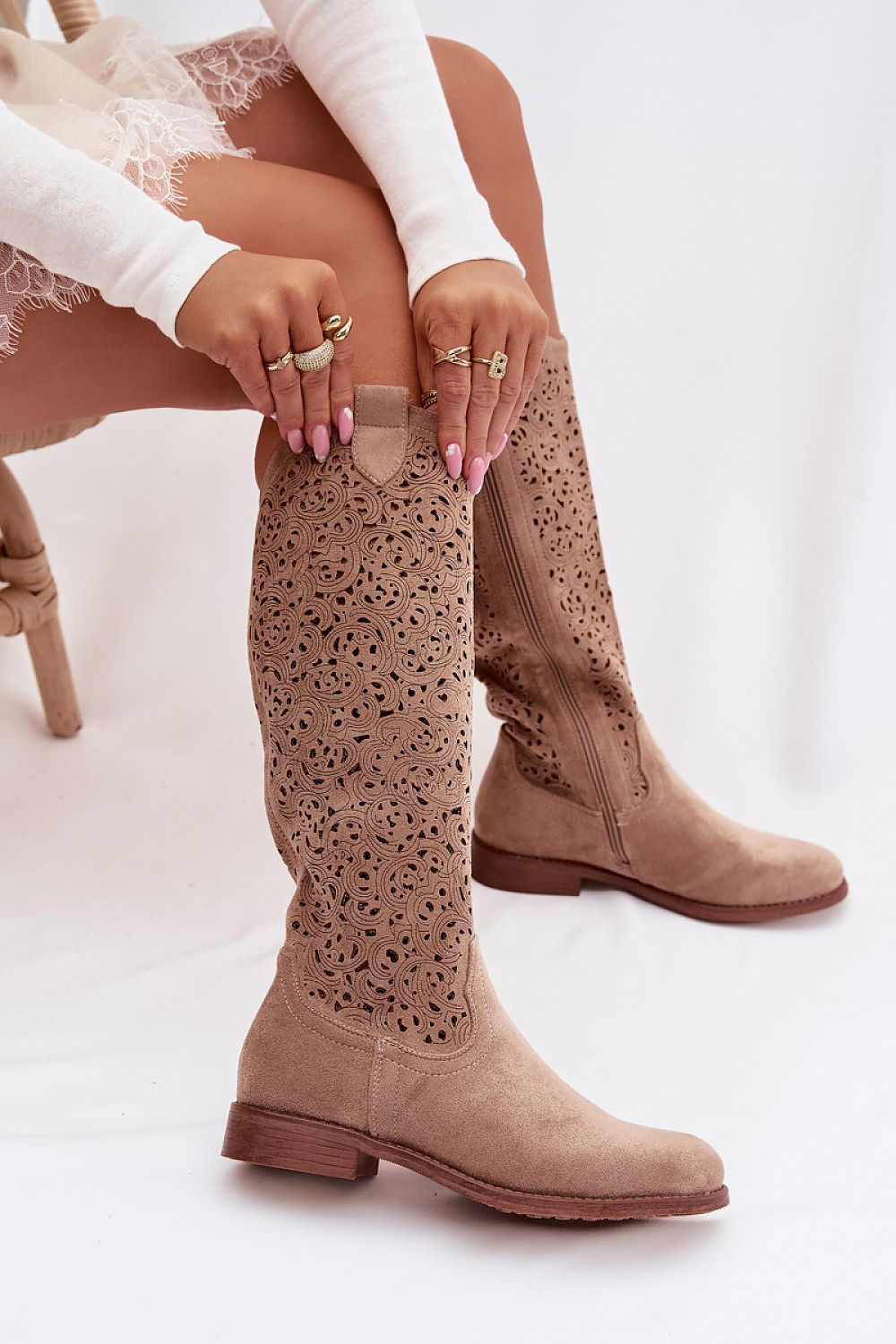  Cizme perforate model 224439 Step in style 