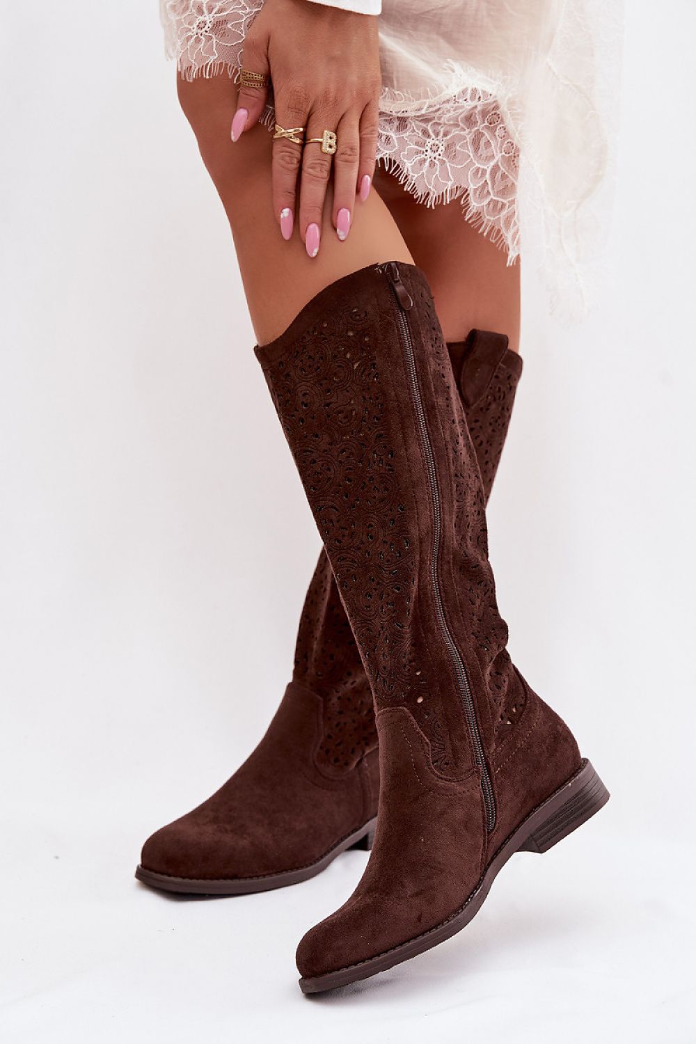  Cizme perforate model 224441 Step in style 