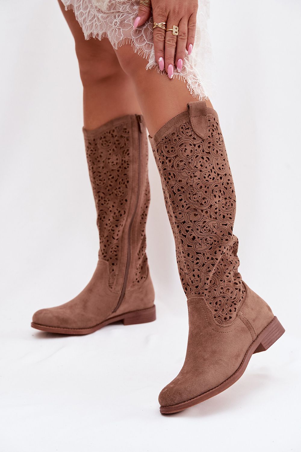  Cizme perforate model 224442 Step in style 
