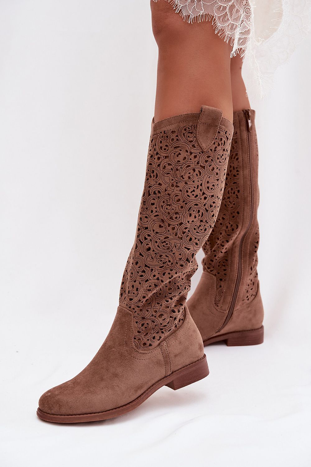 Cizme perforate model 224442 Step in style 