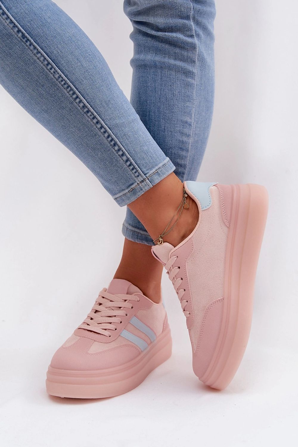 Pantofi sport pe platformă model 224407 Step in style 
