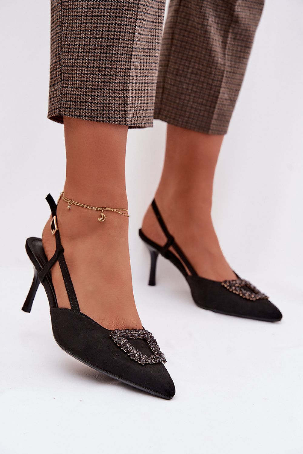  Sandale cu toc model 224464 Step in style 