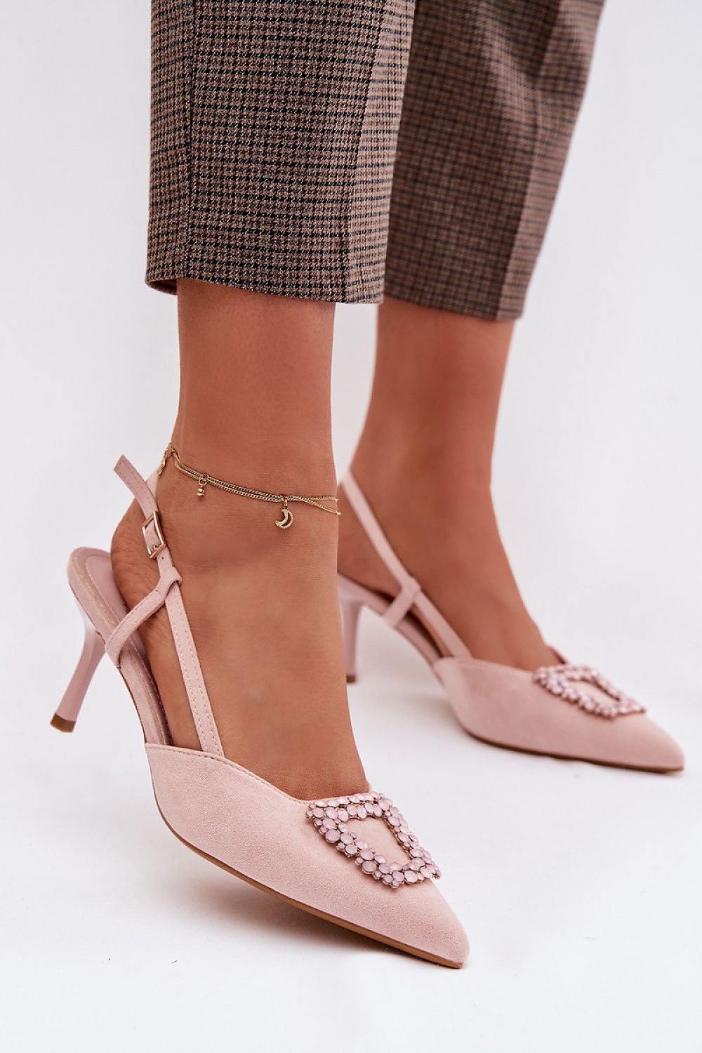  Sandale cu toc model 224465 Step in style 