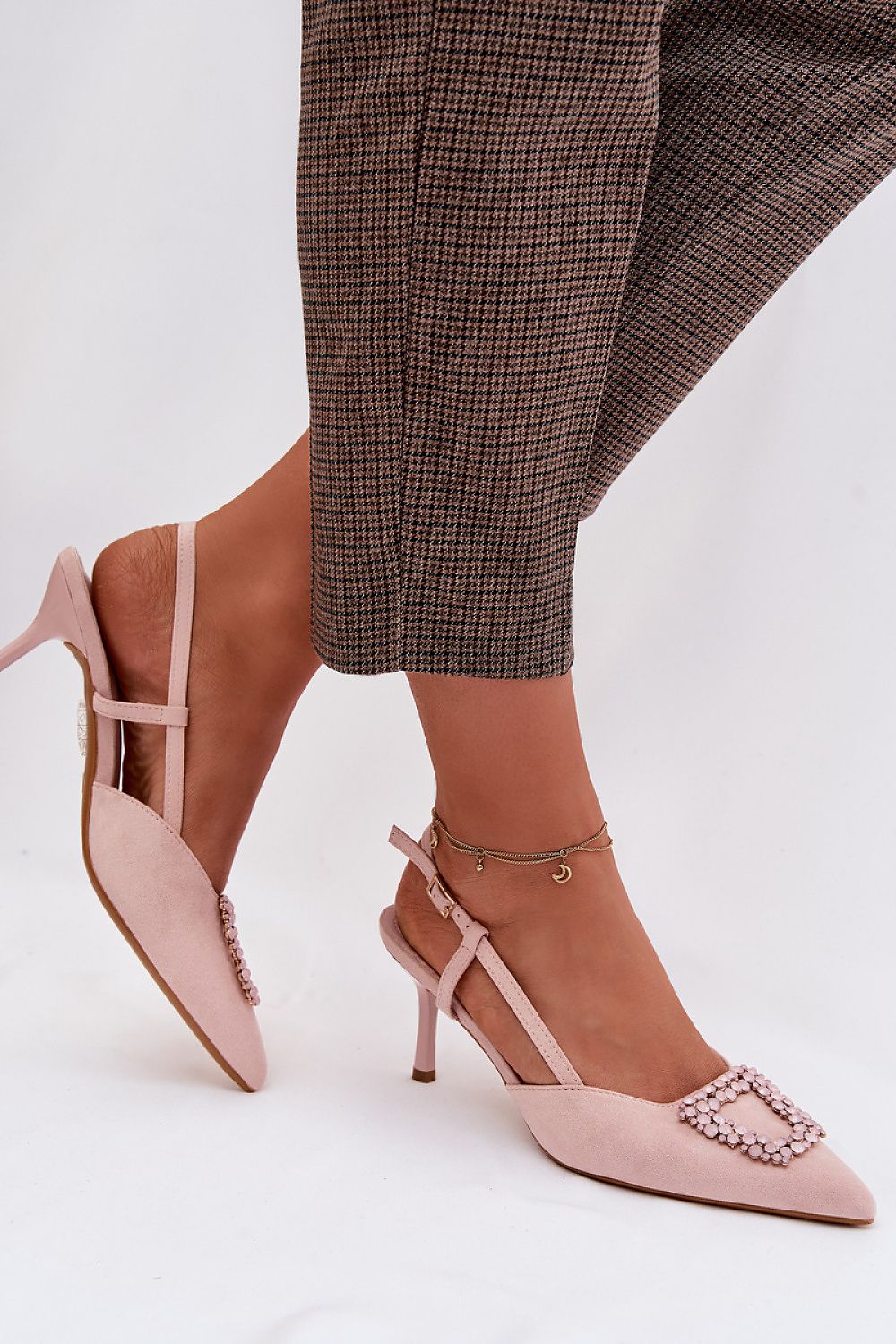  Sandale cu toc model 224465 Step in style 