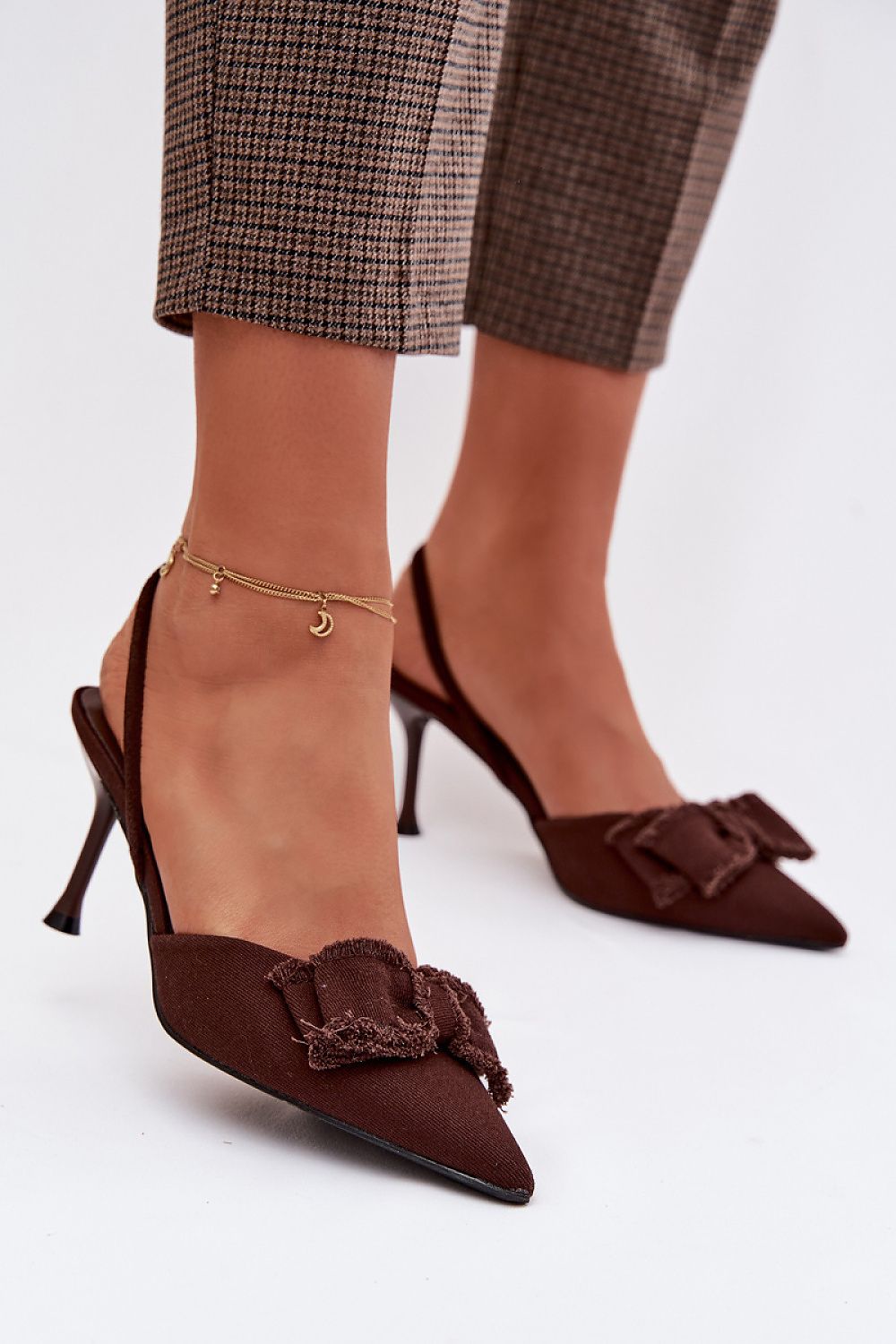  Sandale cu toc model 224468 Step in style 