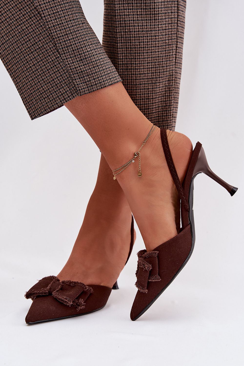  Sandale cu toc model 224468 Step in style 