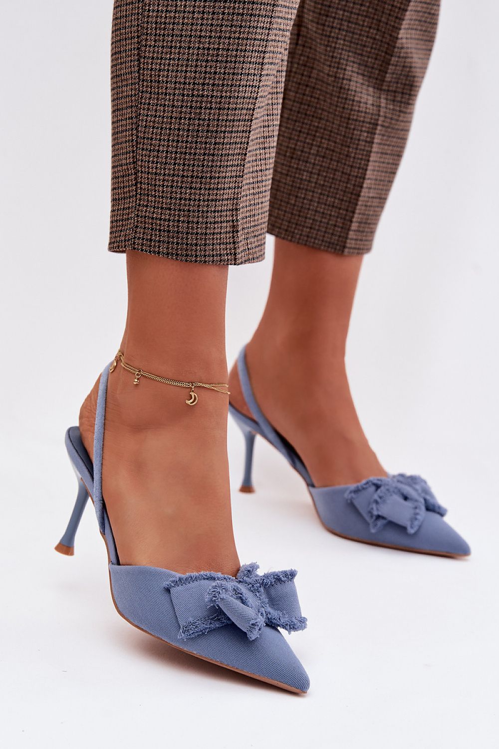  Sandale cu toc model 224469 Step in style 