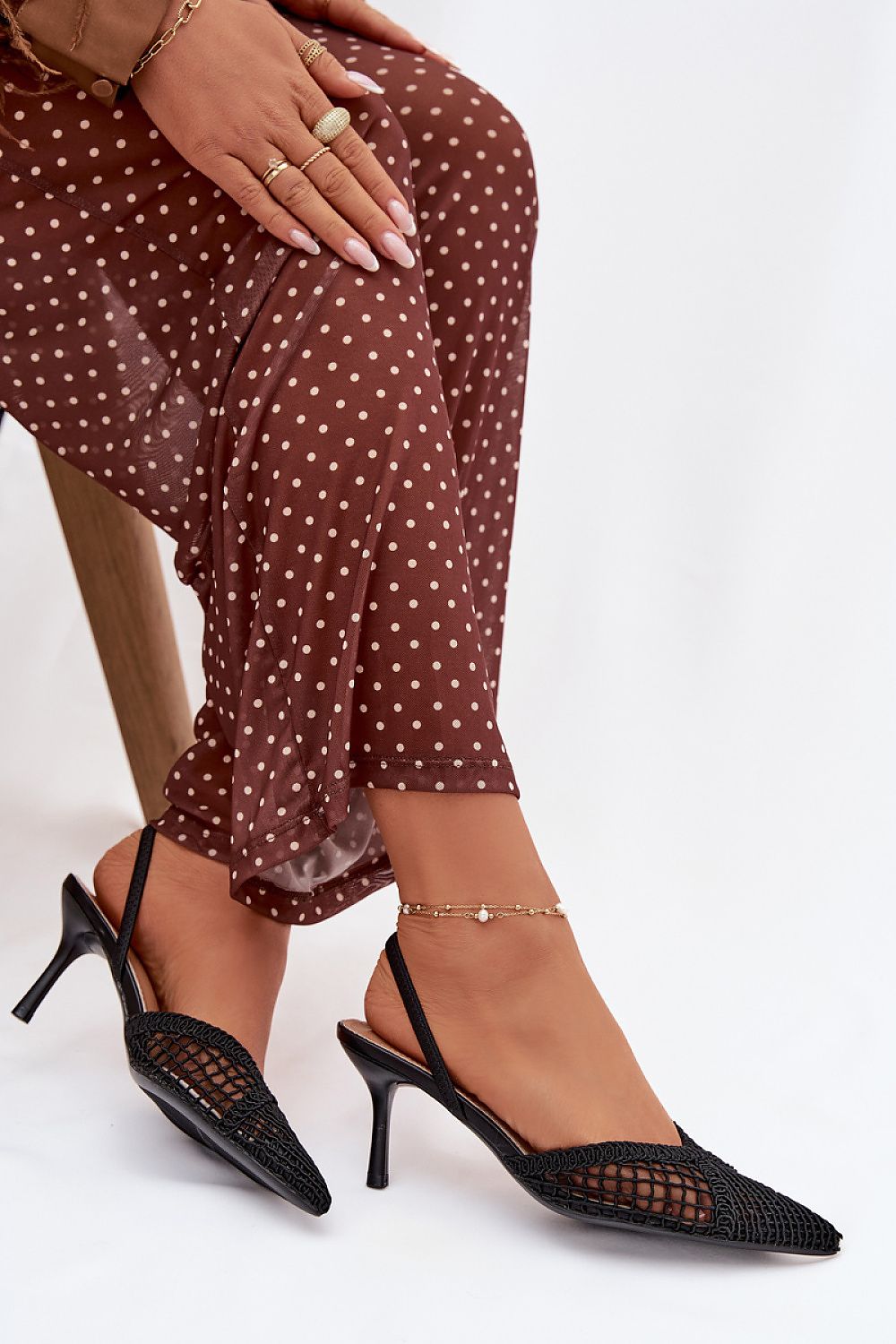  Sandale cu toc model 224493 Step in style 