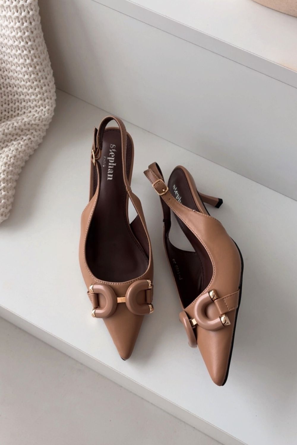  Sandale cu toc model 224500 Step in style 