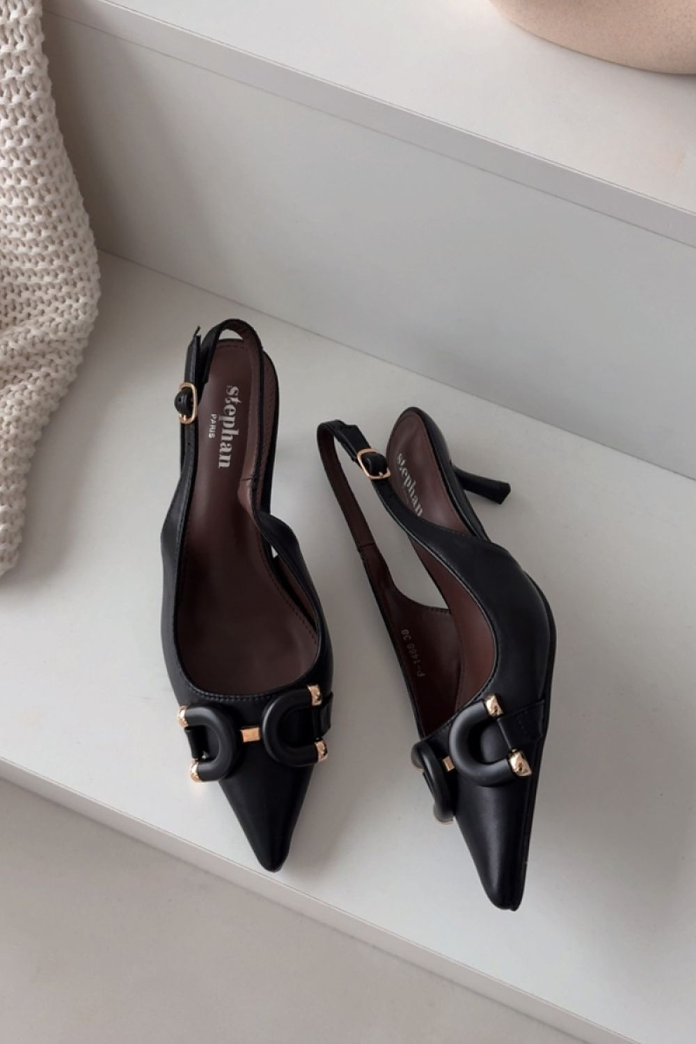  Sandale cu toc model 224501 Step in style 