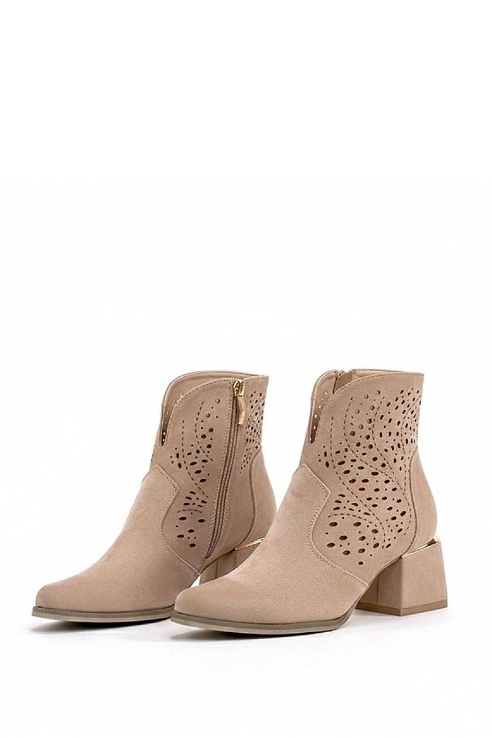  Botine cu toc model 224586 Solea 