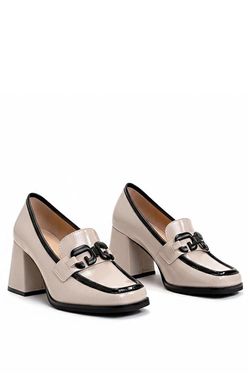  Pantofi cu toc simplu model 224588 Solea 