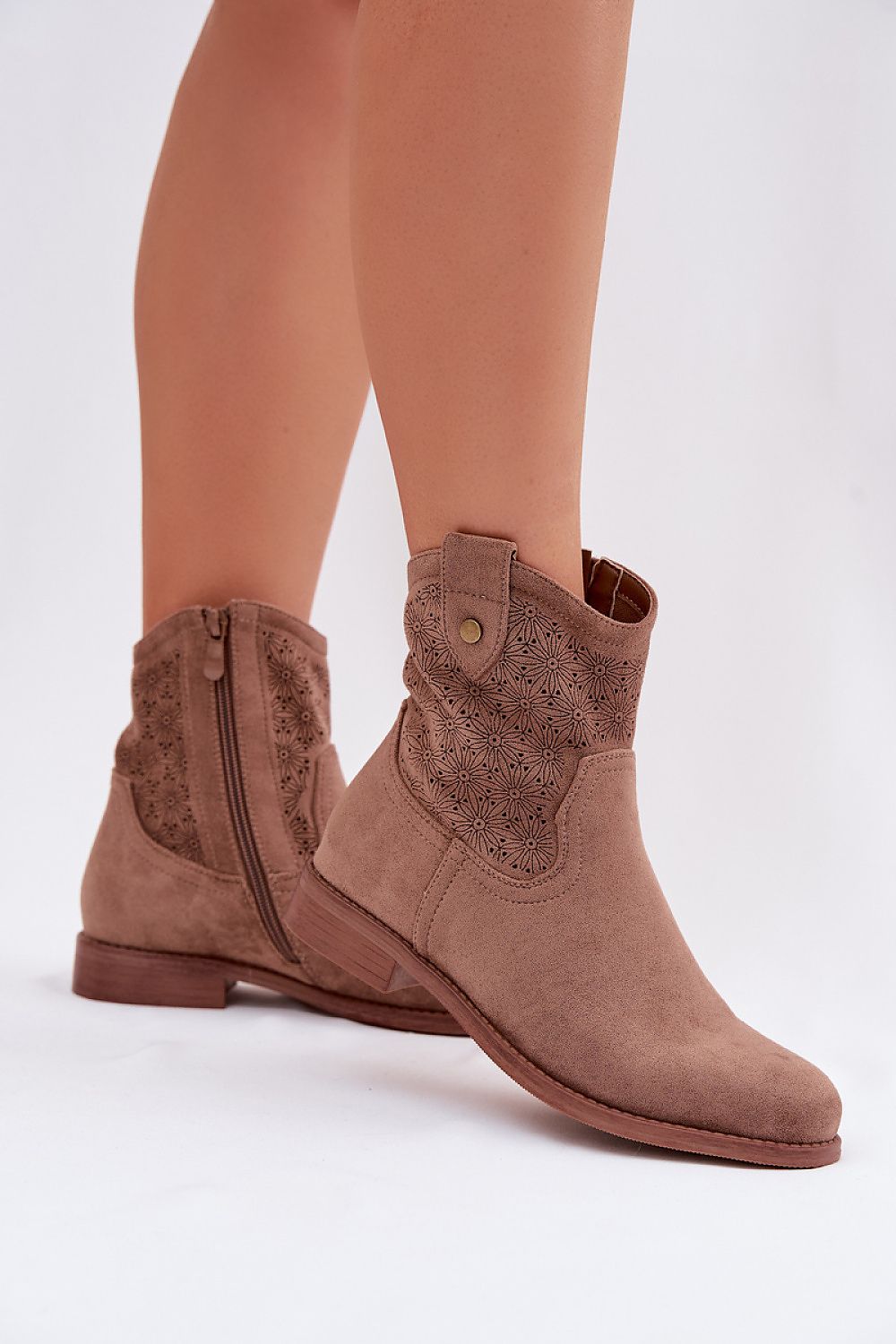  Botine cu toc model 224618 Step in style 
