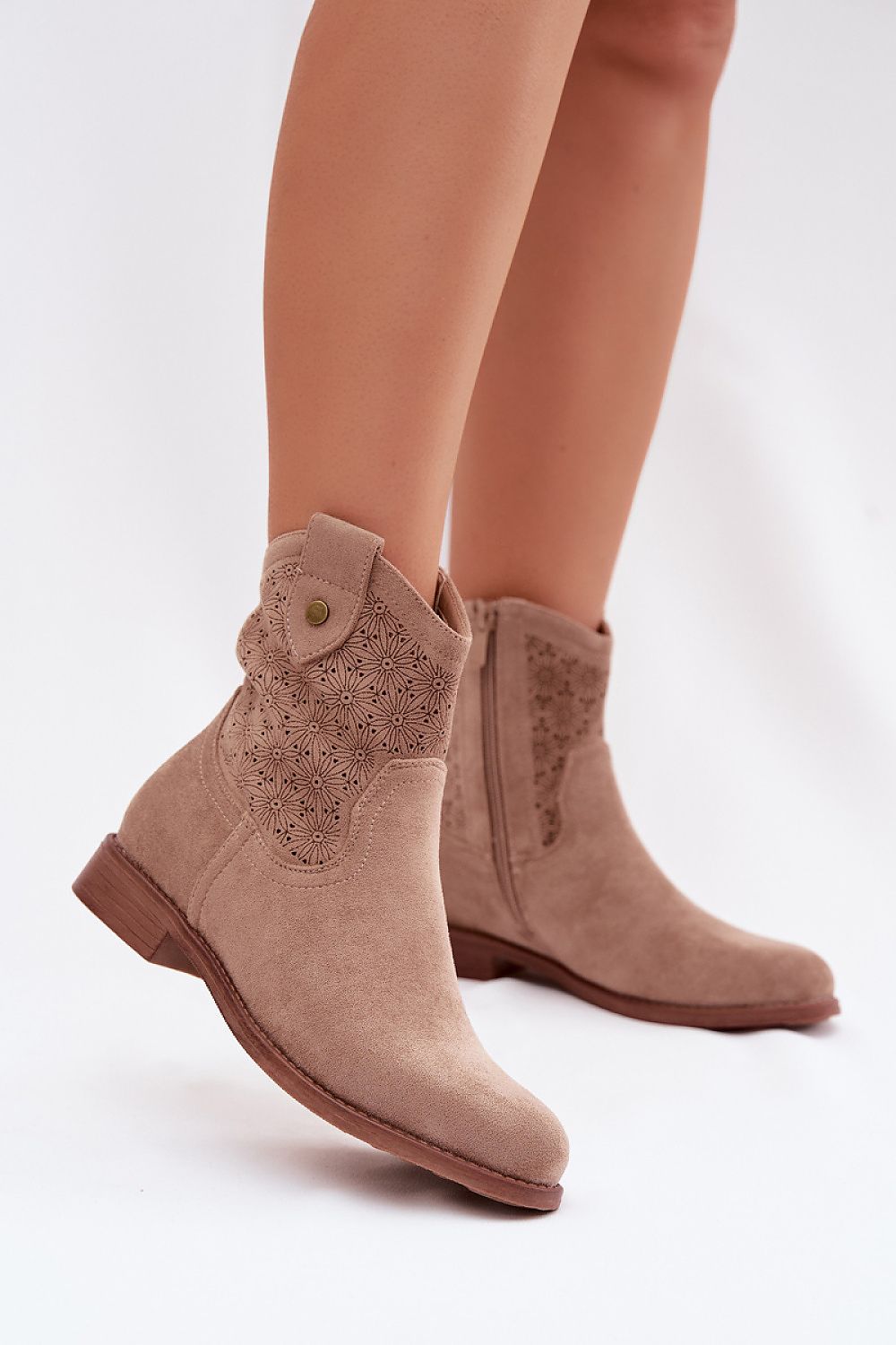  Botine cu toc model 224619 Step in style 