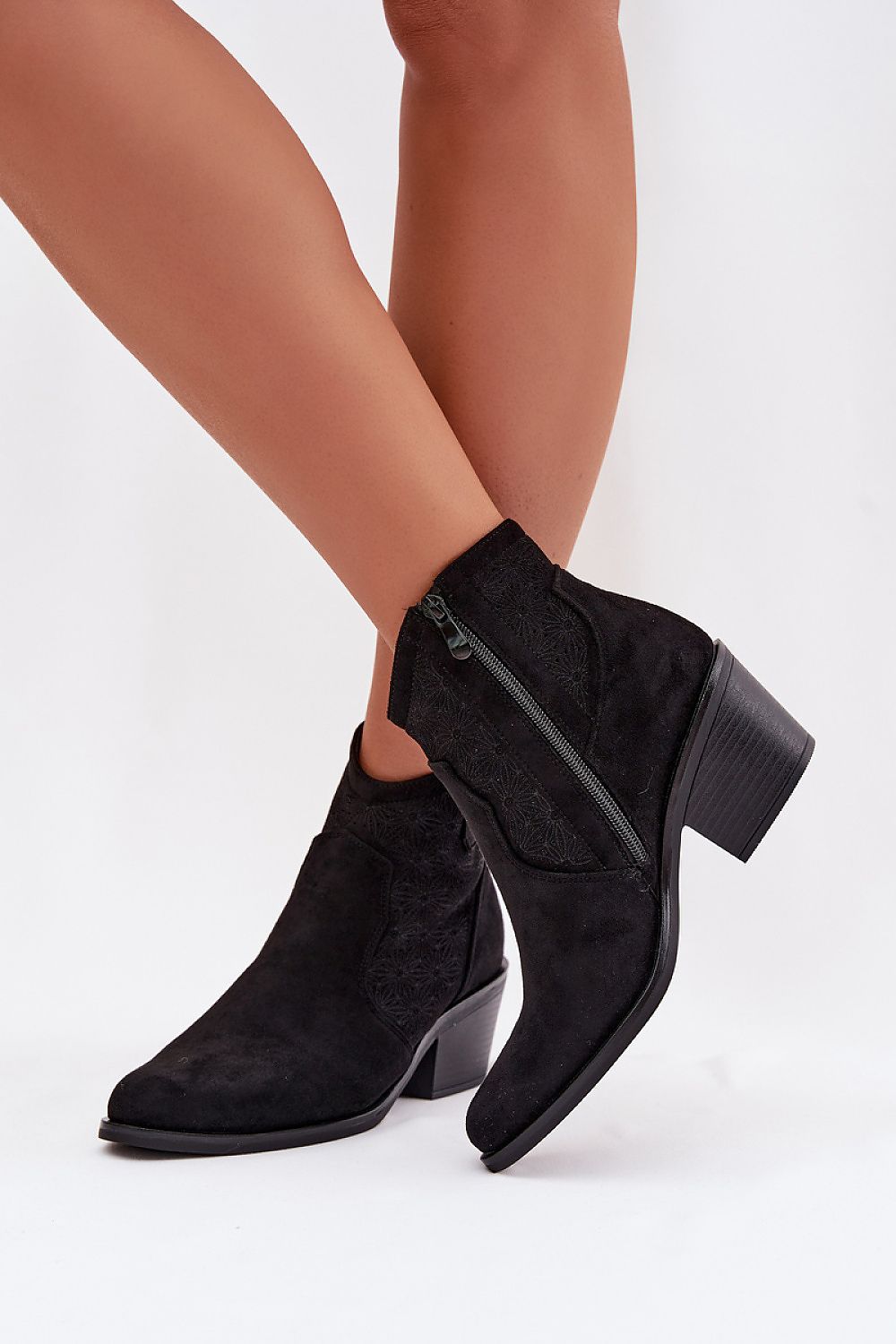  Botine cu toc model 224621 Step in style 