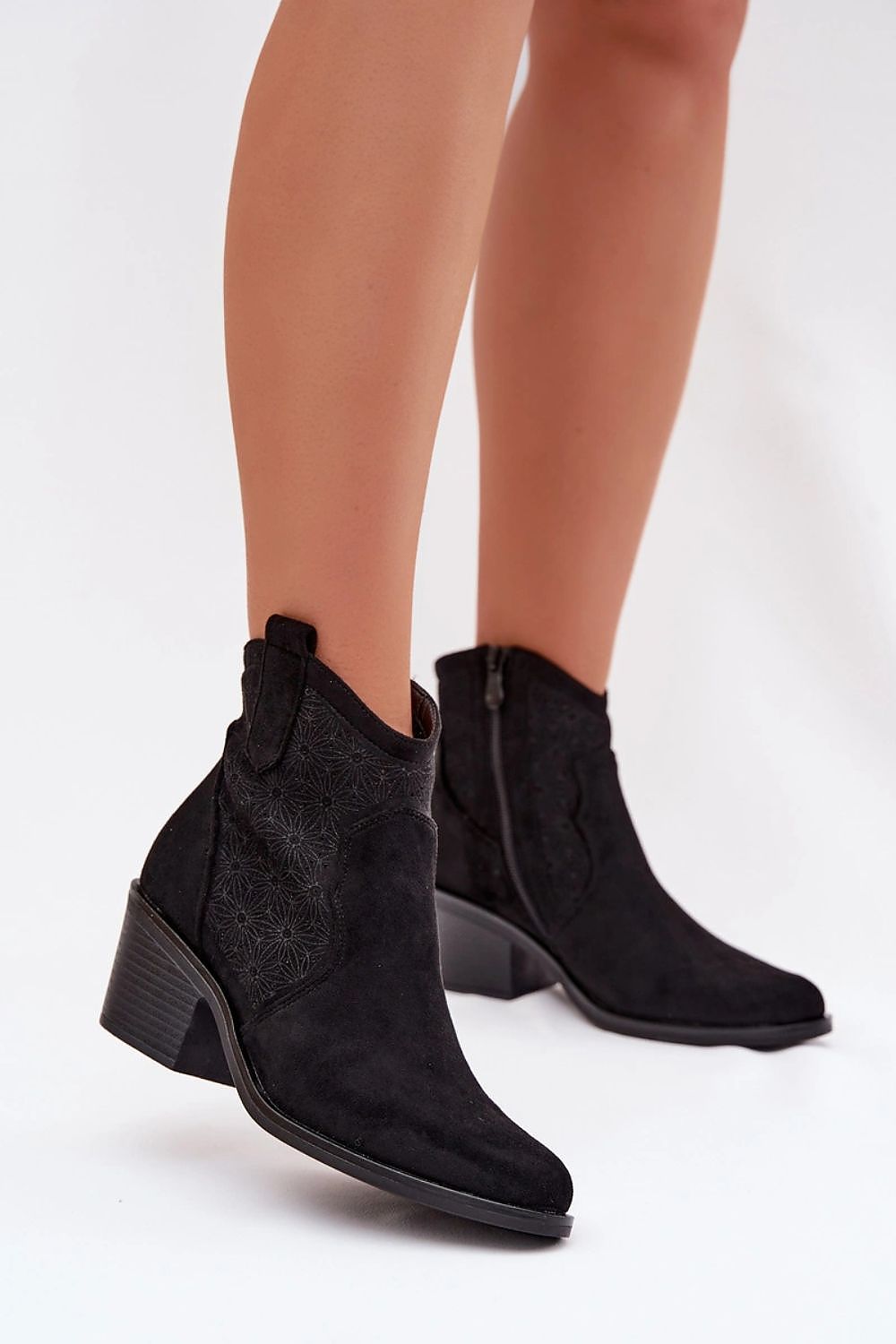  Botine cu toc model 224621 Step in style 
