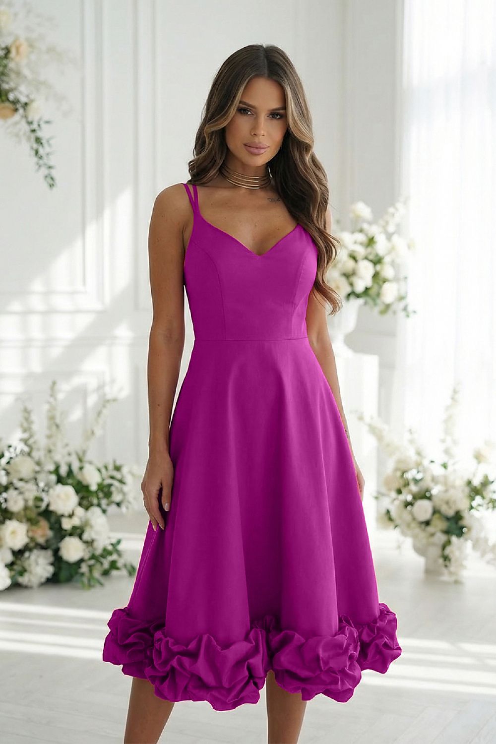  Rochie elegantă model 224630 Bicotone 