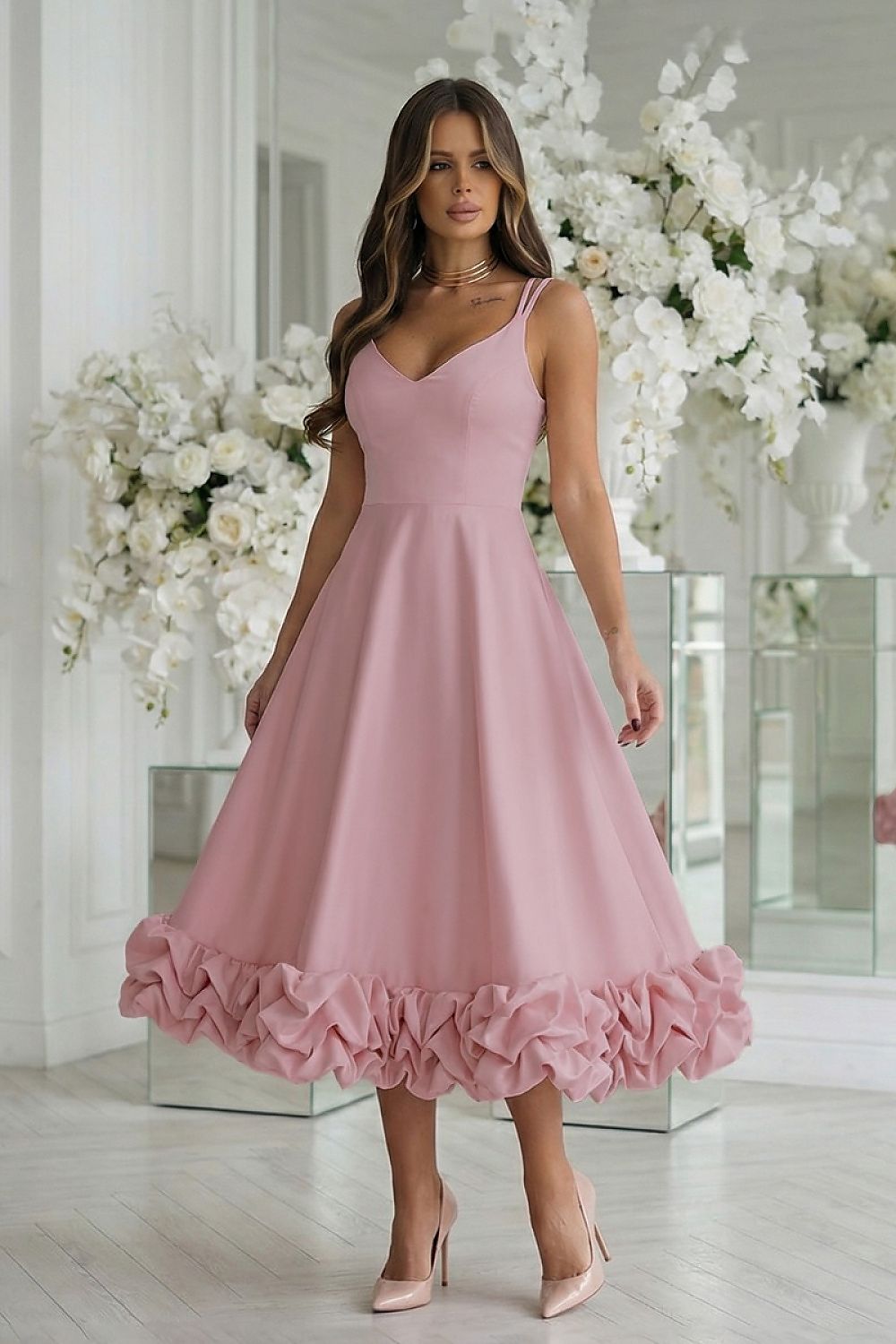  Rochie elegantă model 224631 Bicotone 
