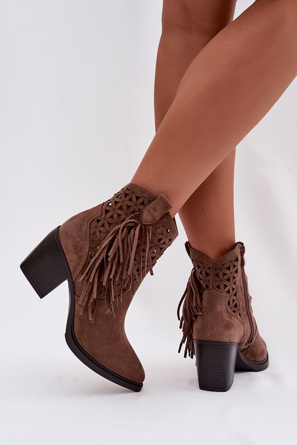  Botine cu toc model 224704 Step in style 