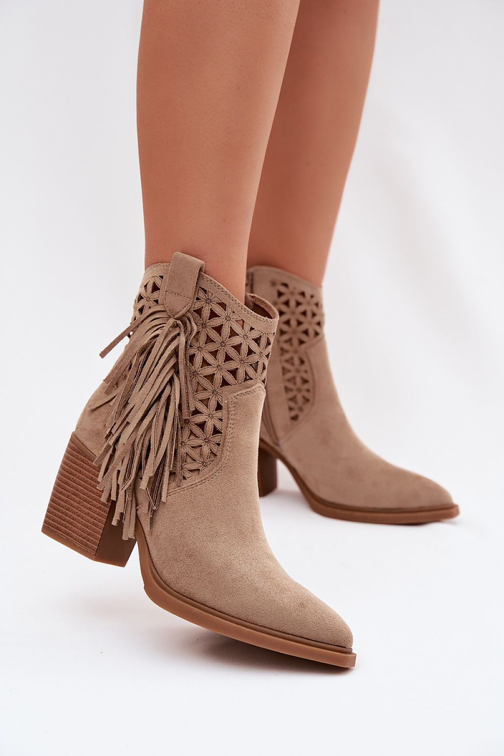  Botine cu toc model 224705 Step in style 