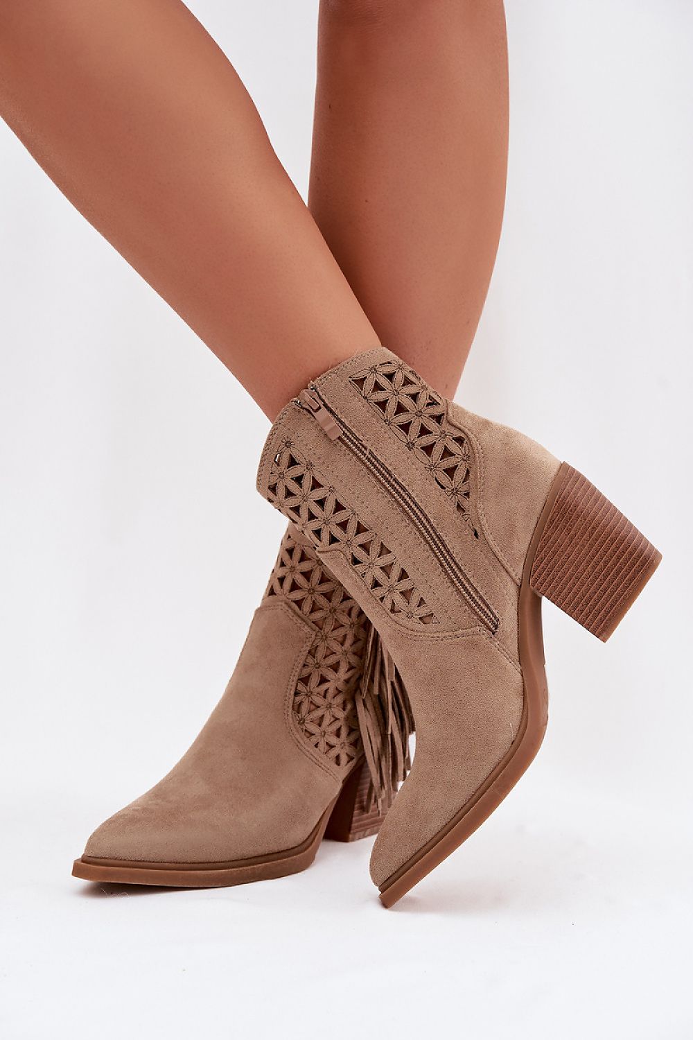  Botine cu toc model 224705 Step in style 