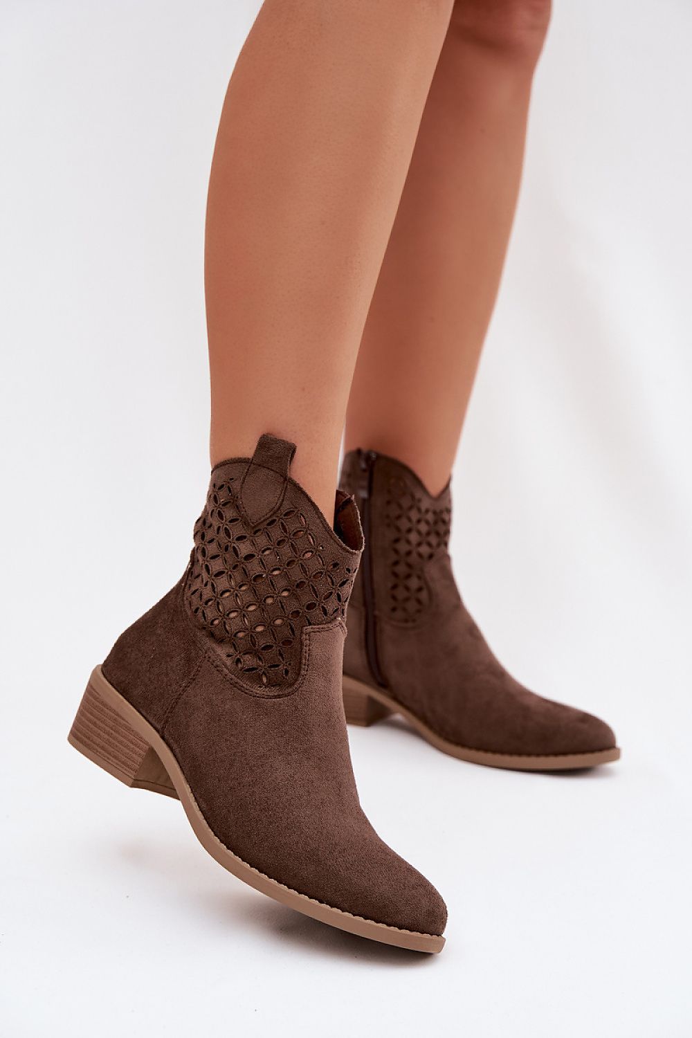  Botine cu toc model 224707 Step in style 