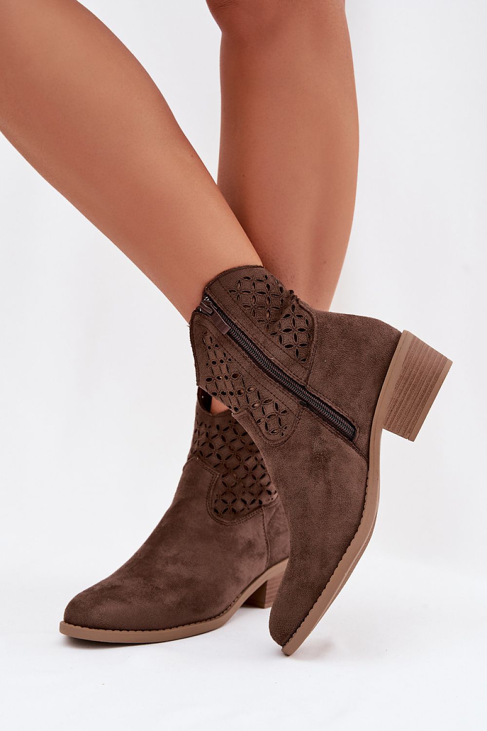  Botine cu toc model 224707 Step in style 