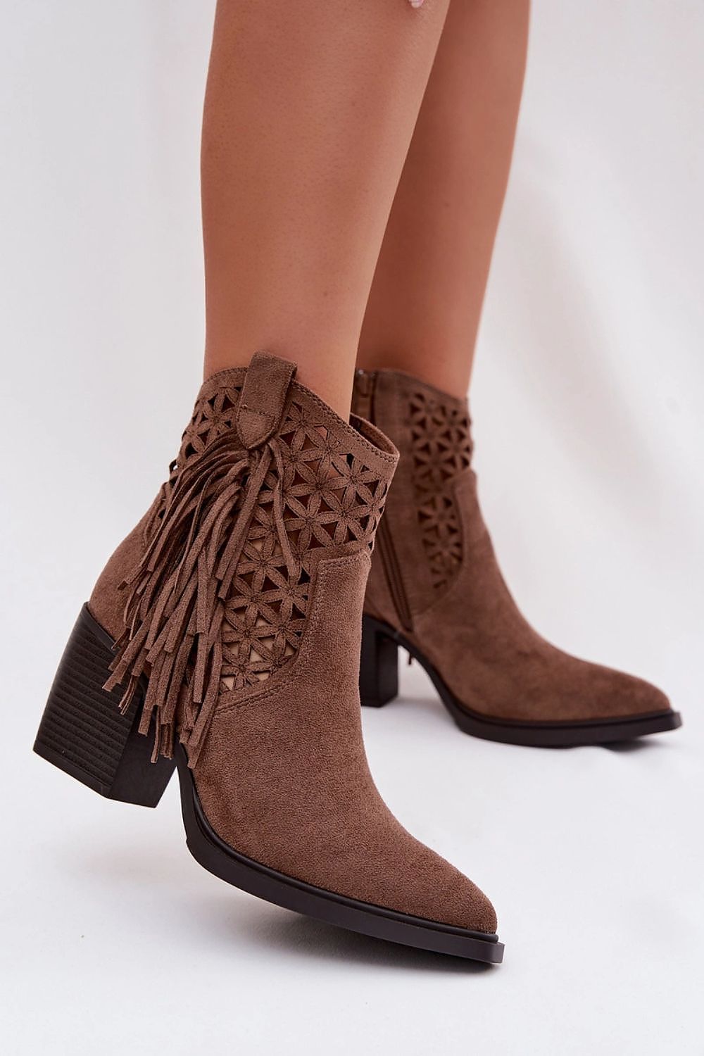  Botine cu toc model 224704 Step in style 
