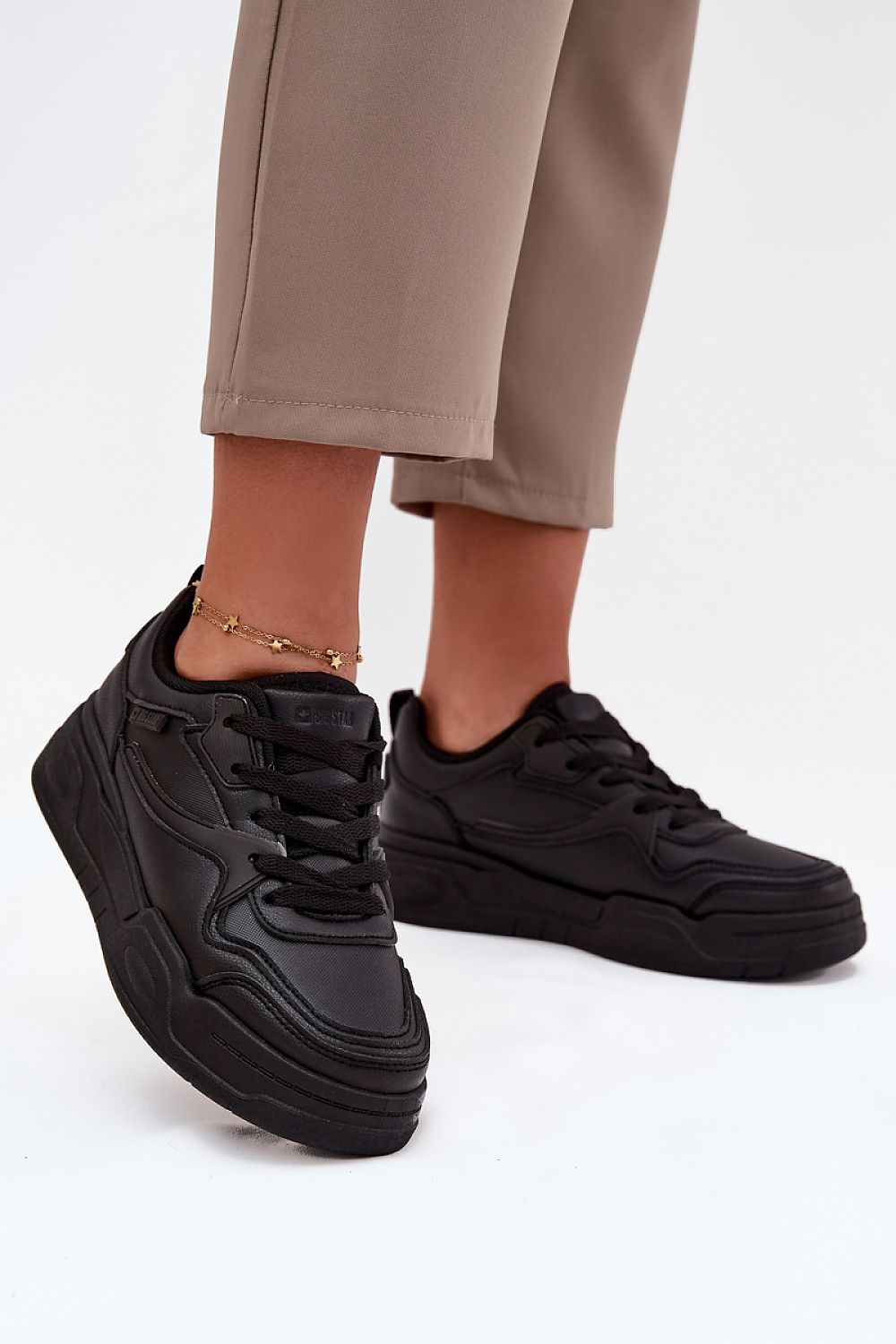  Pantofi sport pe platformă model 224932 Step in style 