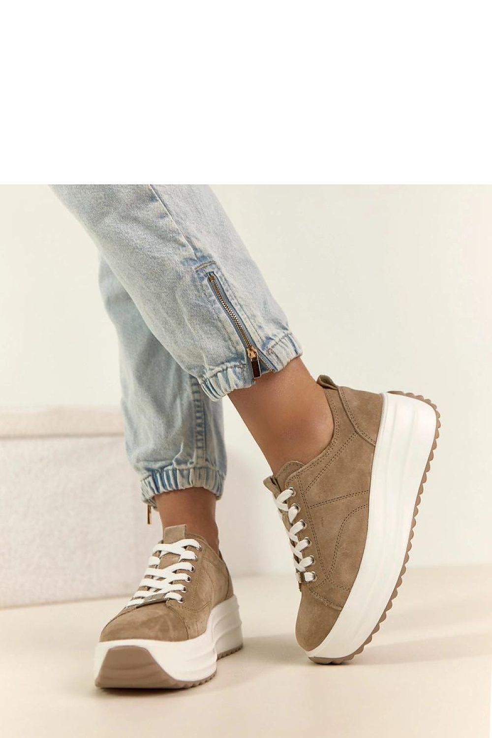  Pantofi sport pe platformă model 224956 Solea 