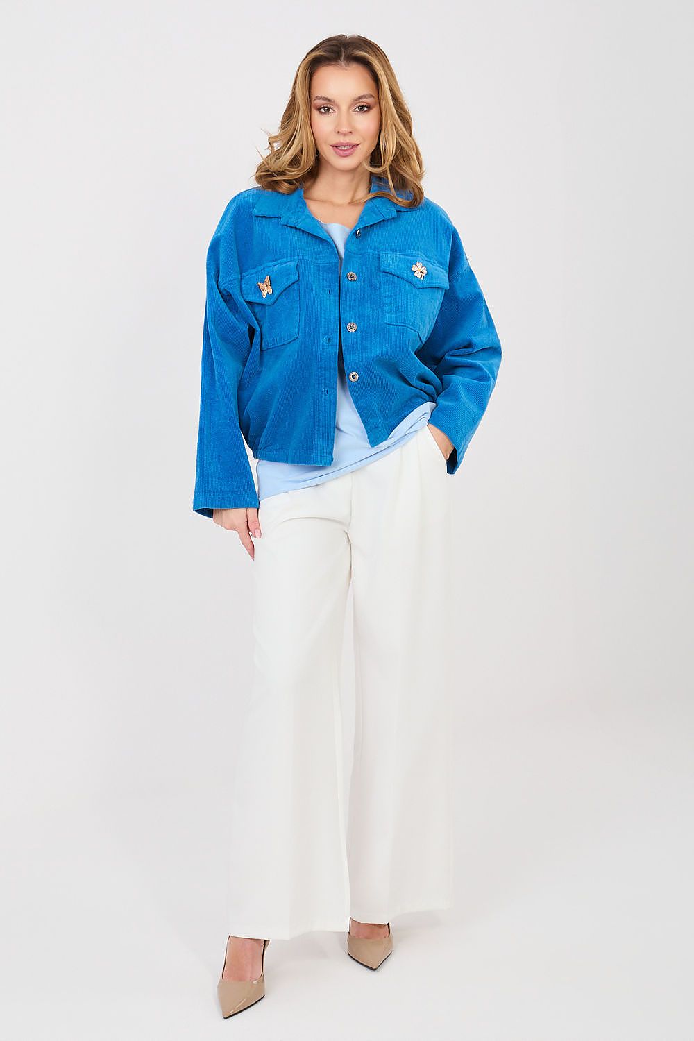  Jachetă din catifea model 224984 Rue Paris 