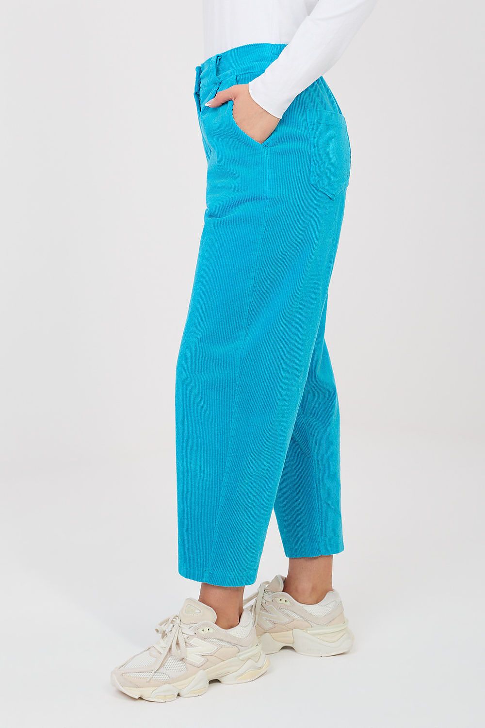  Pantaloni din catifea model 225086 Rue Paris 