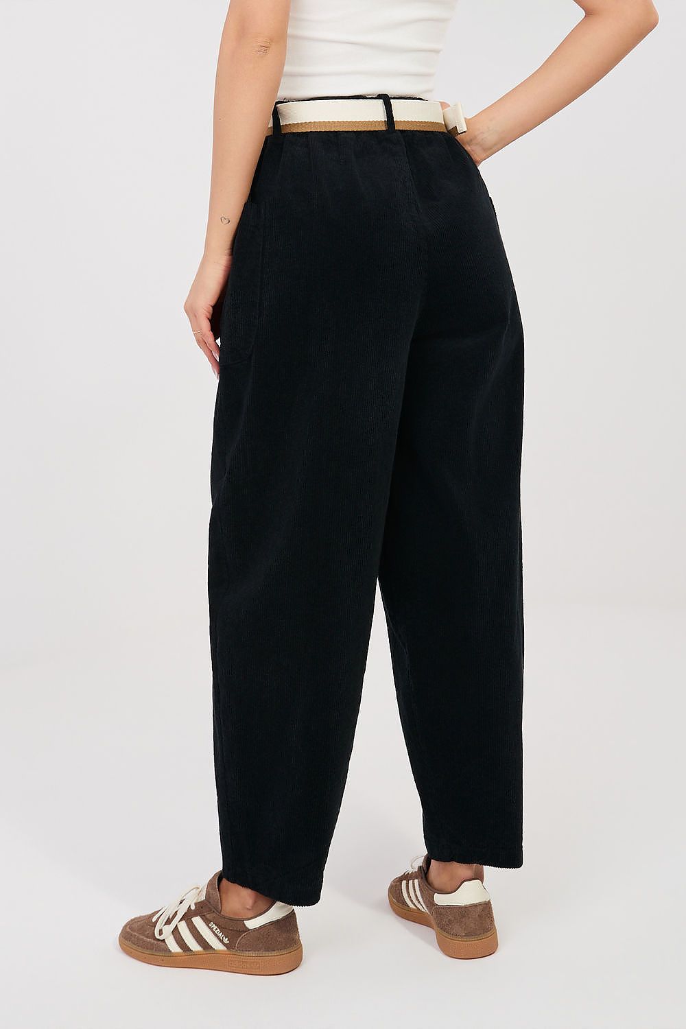  Pantaloni din catifea model 225098 Rue Paris 