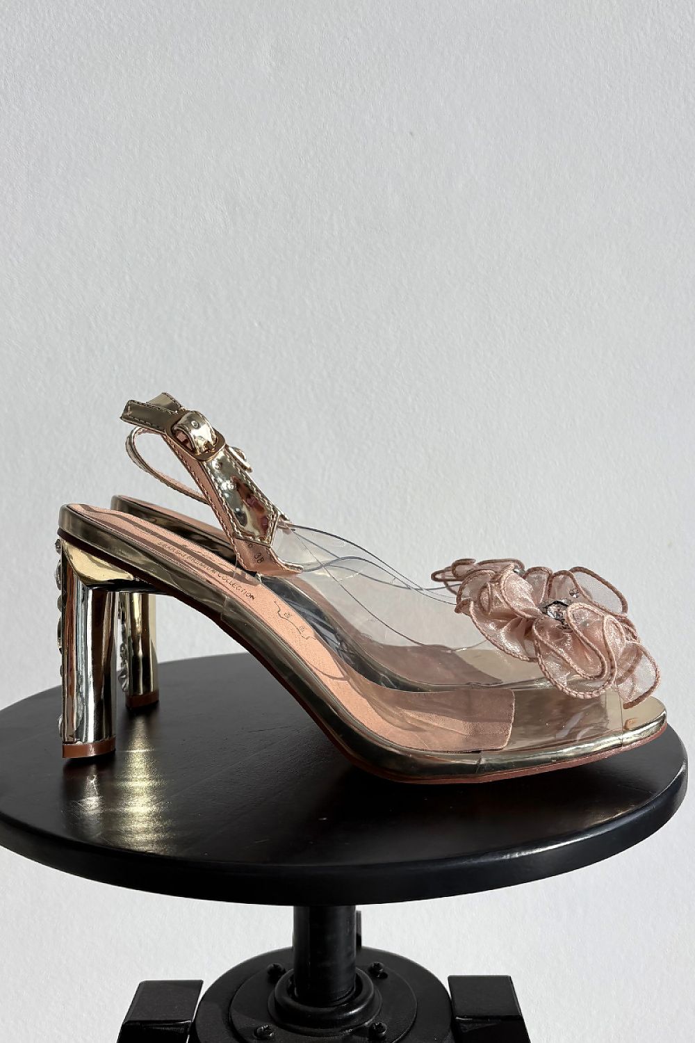  Sandale cu toc model 225149 Step in style 