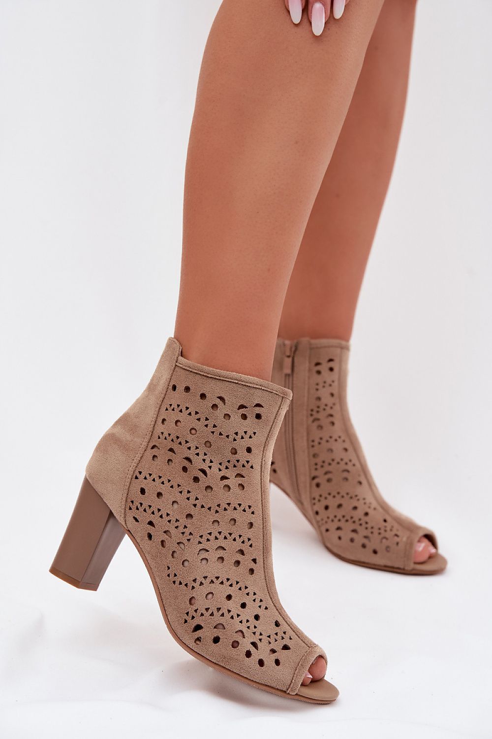  Botine cu toc model 225197 Step in style 