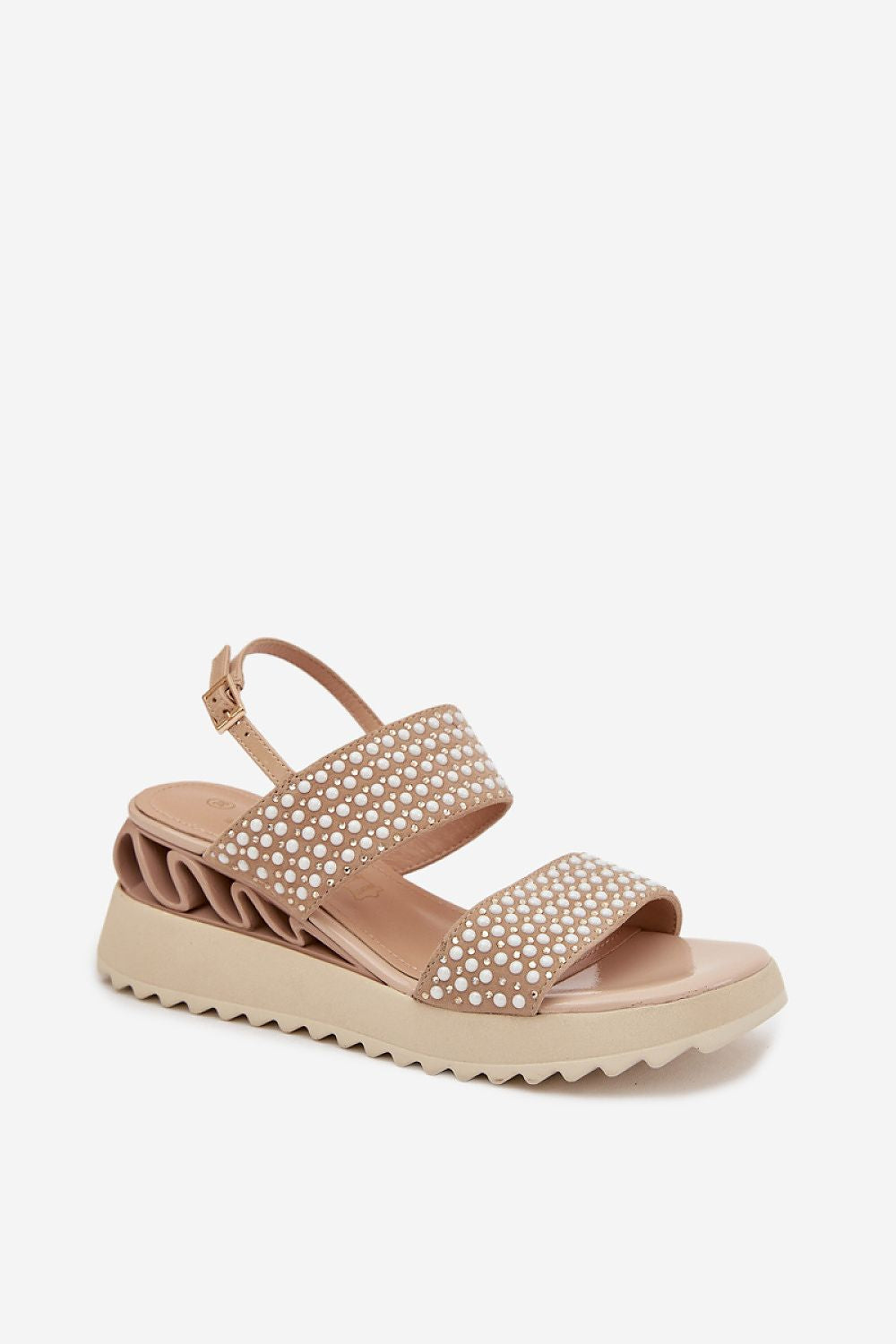  Sandale cu talpă tip pană model 225204 Step in style 