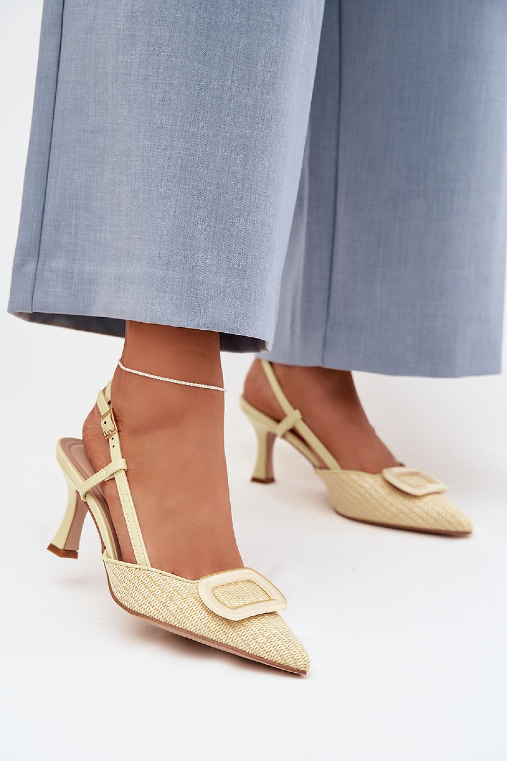 Sandale cu toc model 225206 Step in style 
