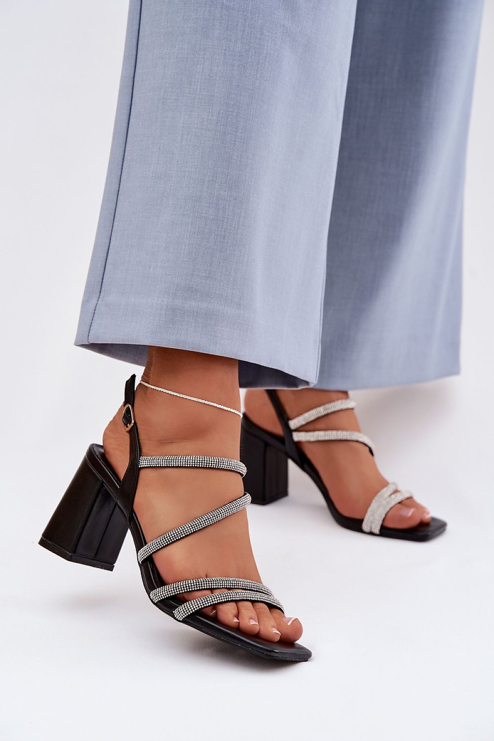  Sandale cu toc model 225208 Step in style 