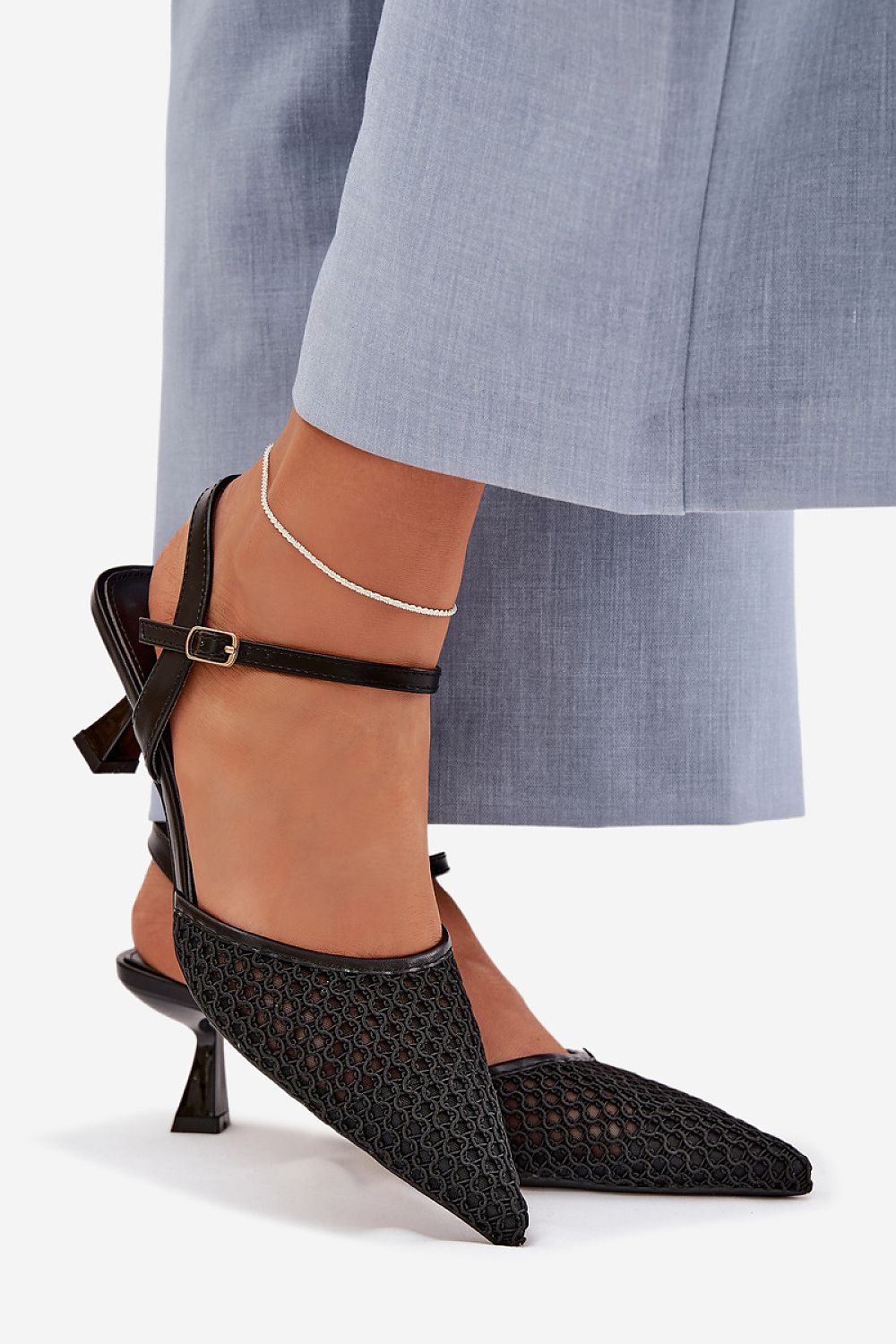  Sandale cu toc model 225214 Step in style 
