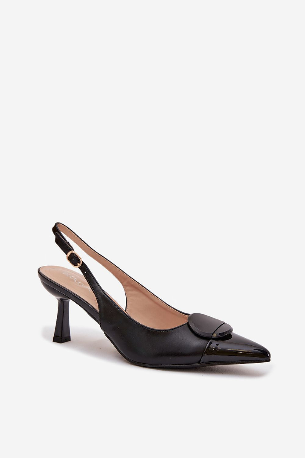  Sandale cu toc model 225217 Step in style 